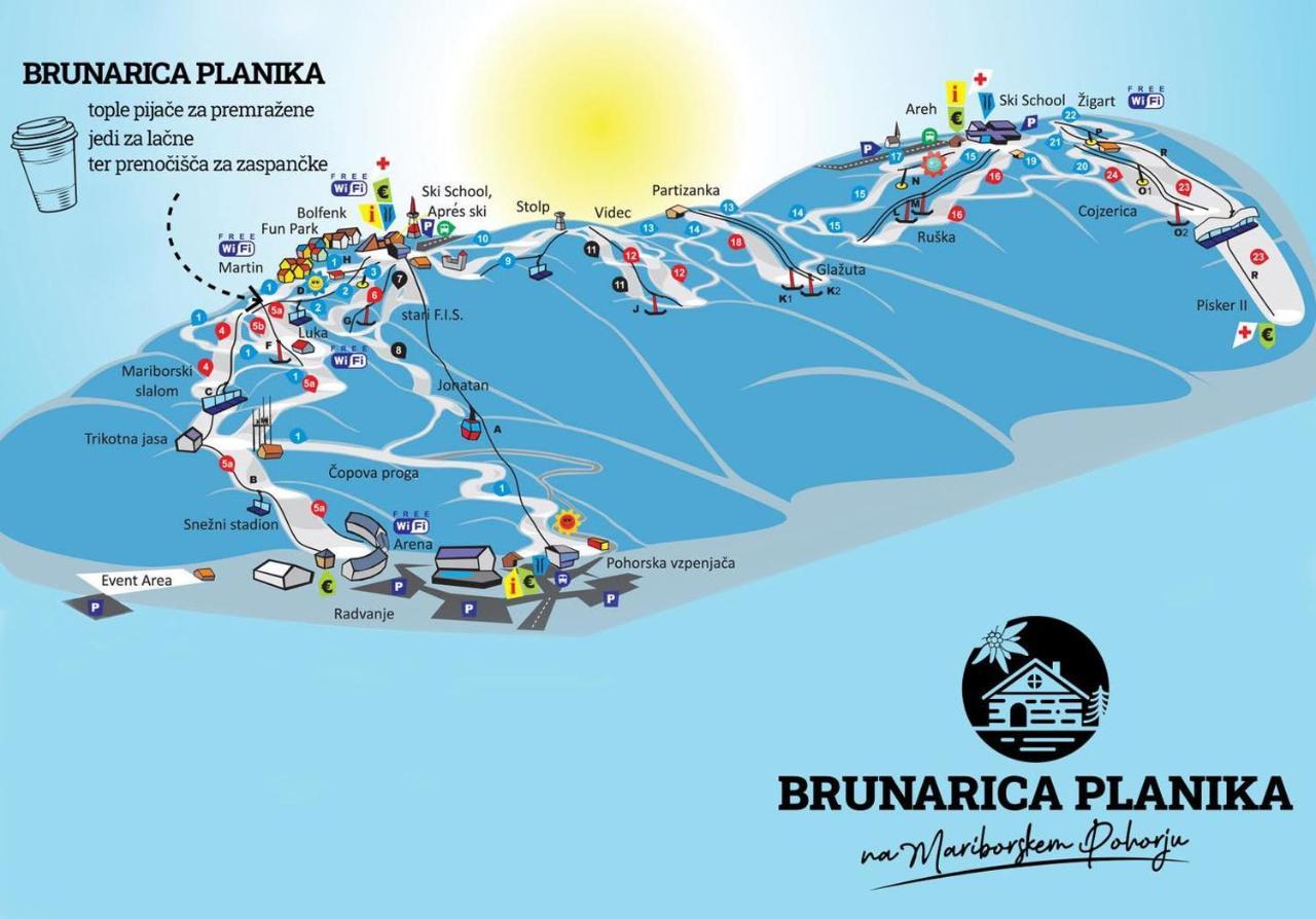 ماريبور Brunarica Planika Mtb Point المظهر الخارجي الصورة
